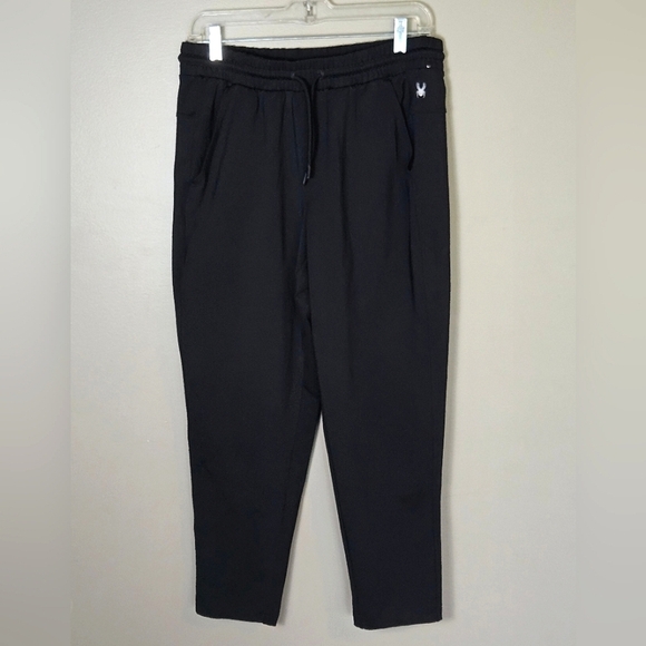 Men's Spyder Active Drawstring Performance Workout Pants, Size Medium - Picture 1 of 3